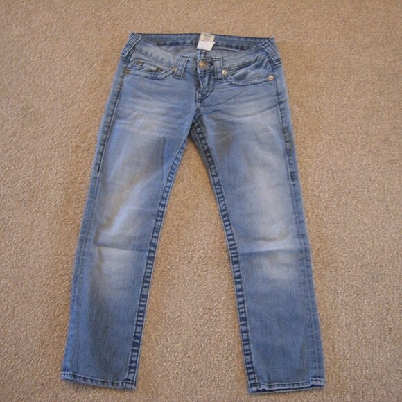 Like New Excellent Condition True Religion Women Jeans sz 26 Made in USA - Picture 1 of 4